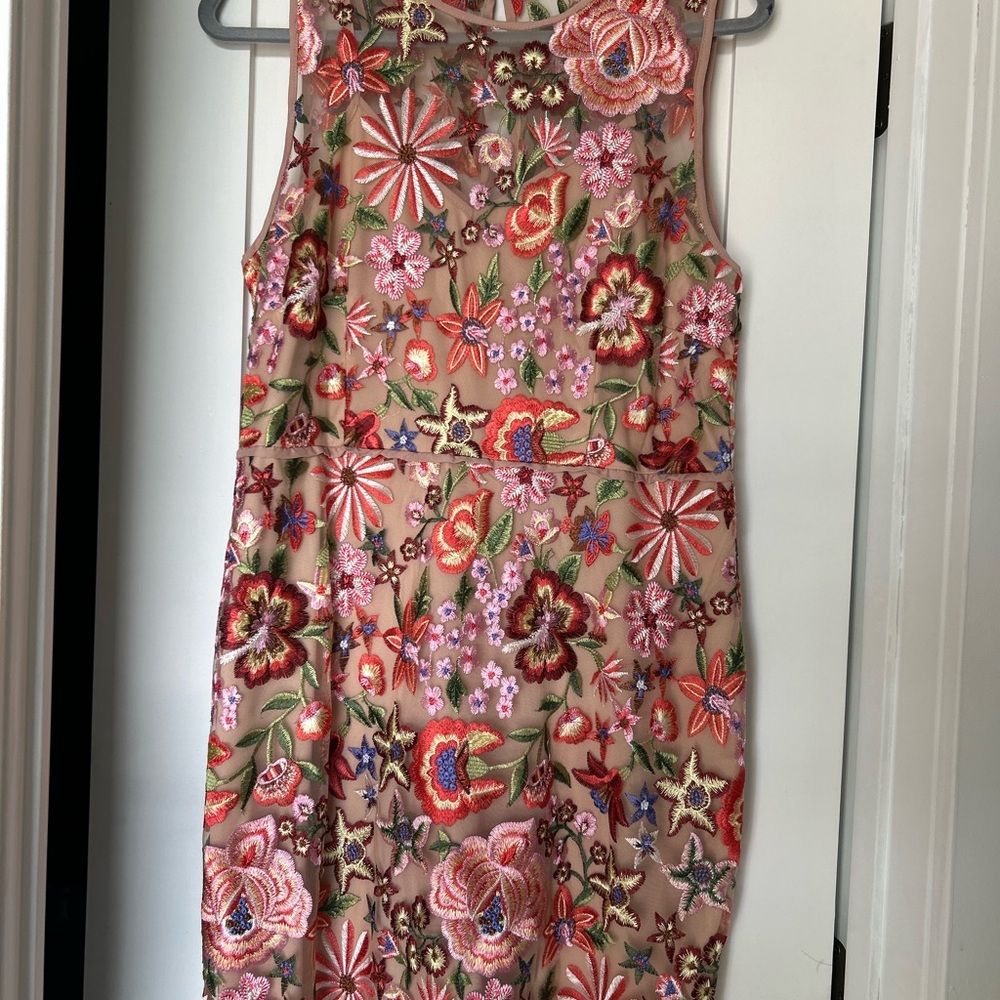 Pink Sleeveless Sheath Mini Dress for Wedding Guest